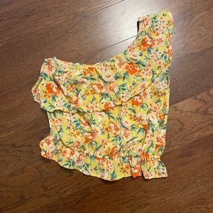 American Eagle one shoulder top